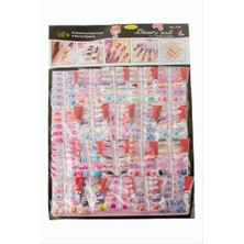 Zero Land Xmpdby Desenli Takma Tırnak 12 Adet - Ebruli