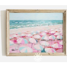 Ninastore Plaj Temalı Yazdırılabilir Sanat Eserleri / Vintage Plaj Duvar Sanatı / Soyut Kıyı Sanatı / Indirile