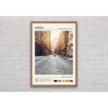 Ninastore Gerçek Fotoğraf/ Soho New York Baskısı/ Soho Duvar Sanatı/ Soho Posteri/ Soho Fotoğrafı/ Soho Poster
