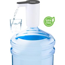 House Pratik HP97 Şarjlı Damacana Su Pompası Beyaz