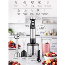 Emsan Gusto Blender Seti Inox Siyah