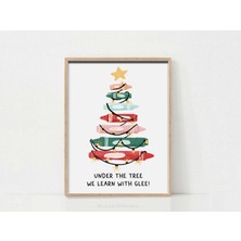 Ninastore Noel Sınıf Dekorasyonu / Yazdırılabilir Duvar Sanatı / Okuma Köşesi Duvar Sanatı / Duyuru Panosu Dek