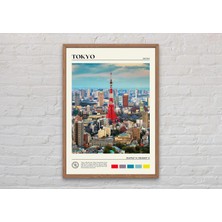 Ninastore Gerçek Fotoğraf/ Tokyo Baskısı/ Tokyo Duvar Sanatı/ Tokyo Posteri/ Tokyo Fotoğrafı/ Tokyo Poster Bas
