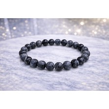 Doğaltaş Spektrolit Bilekilk 8mm