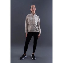 Maraton Comfort Kadın Dik Yaka  Taş- Ceket