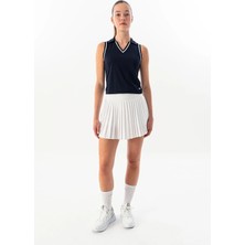 Maraton Regular Kadın Polo Yaka  Navy Atlet