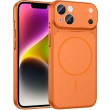 EBG Elektronik 15 Pro Uyumlu 17 Pro Max Görünümlü Çevirici Kamera Koruma Magsafe Şarj Telefon Kılıfı