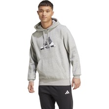 Adidas Erkek Kapüşonlu Sweatshirt M Camo 3b Hd JM6377