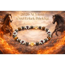 Doğaltaş 2026 At Yılına Özel Erkek Bilekliği