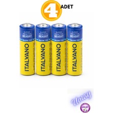 İtalyano Power 4 Adet Aa Kalem Pil 1.5V