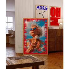 Ninastore Dondurma Posteri: 70'ler Retro Dergi Baskısı (Dijital Indirme)