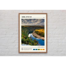 Ninastore Gerçek Fotoğraf/ Arkansas Baskısı/ Arkansas Duvar Sanatı/ Arkansas Posteri/ Arkansas Fotoğrafı/ Arka
