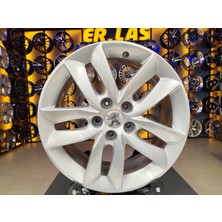 OEM JANT 4 Adet PEUGEOT ORIJINAL 7*17 5*108 ET46 65.1 SILVER JANT REVİZE EDİLMİŞ (Takım)