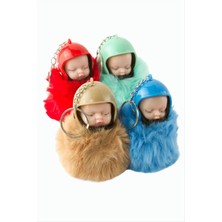 Renklime Bebek Peluş Anahtarlık 10 cm