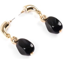 Faik Sönmez Taş Detaylı Sallantılı Küpe S26KUP001