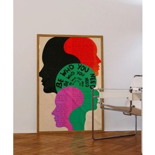 Ninastore Maksimalist Psikedelik Sanat Baskısı: Dopamin Dekoru