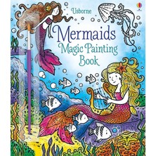 Usborne Magic Painting Mermaids Kitap - Fiona Watt - Ciltsiz - Normal Boy - 32 Sayfa