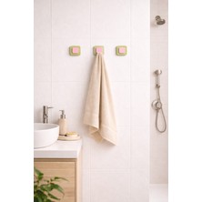 Bit Byte Brick Kendinden Yapışkanlı Dekoratif Duvar Askısı 4'lü Set