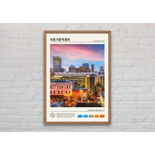 Ninastore Gerçek Fotoğraf/ Memphis Baskısı/ Memphis Duvar Sanatı/ Memphis Posteri/ Memphis Fotoğrafı/ Memphis