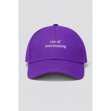 SF Collection Unisex Ceo Of Overthinking Baskılı Spor Şapka – Ayarlanabilir Pamuklu Cap Günlük Kombin Şapkası