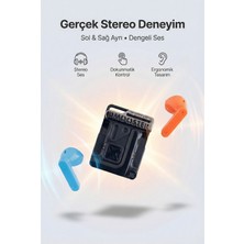 4Berry D36 Bluetooth 5.3 Kablosuz Kulaklık – Renkli Tasarım, Şarj Kutulu, Yüksek Ses Performansı