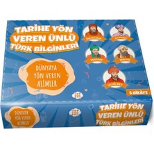 Dokuz Çocuk Yayınları Tarihe Yön Veren Ünlü Türk Bilginleri - Dünyaya Yön Veren Alimler