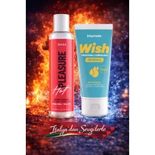 İntimateline Ateşli Tutku Isıtıcı Deneyim Su Bazlı Kayganlaştırıcı Jel Seti