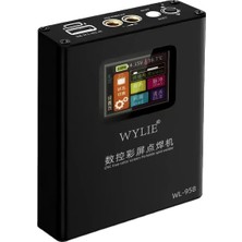 Ceta WYLIE WL-958 Pil Punta Kaynak Makinesi Güç Ayarlı Şarjlı Taşınabilir Usb 5V/2.4A Renkli Ekran Pil Punta Makinesi ( 5000mAh )