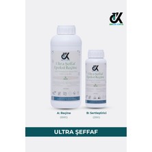 Erkon Kimya Ultra Şeffaf Ultra Sert Hobby Epoxy 750 gr