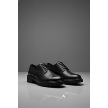 Big King Desenli Hakiki Deri Erkek Klasik Ayakkabı