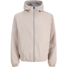 Jack & Jones Bej Erkek Mont 12289166 Jjjake Lıght Jacket