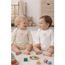 Lilalinda %100 Pamuk Bebek Body 2'li Set