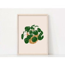 Ninastore Ev Bitkisi Sanat Baskısı/ Yazdırılabilir Botanik Sanat Dekorasyonu/ Ev Bitkisi Severler Için Duvar D