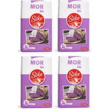 Söke Mor Buğday Unu 500 gr x 4 Adet