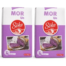 Söke Mor Buğday Unu 500 gr x 2 Adet