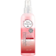 Sprey Formda Bee Beauty 200 ml Sıvı Saç Kremi Hacim Verici Kolajen ile Elektriklenmeyi Azaltır