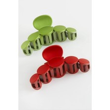 Datatek Yuvarlak Mat Renkli Mandal Toka 10 cm