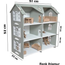 Ahşap Oyuncak Barbi Evi
