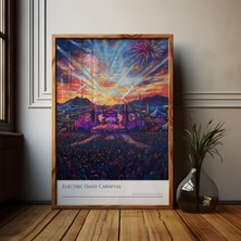 Ninastore Electric Daisy Karnaval Posteri: Las Vegas Festival Baskısı