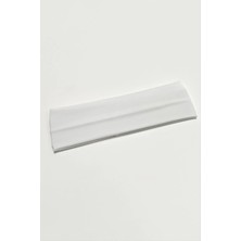 Datatek Beyaz Renkli Saç Bandı 6 cm