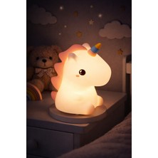 MYSTYLE Dekoratif LED Sevimli Unicorn Un-29 Gece Lambası