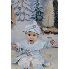 Pileki Baby Yenidoğan 0 6 Ay ve 1 Yaş Mevlüt ve Sünnet Kıyafeti Mevlütlük Sünnetlik Takım