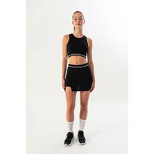 Maraton Slimfit Kadın   Siyah- Etek