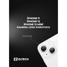 ZLTECH iPhone 11/12/12Mini Uyumlu Kamera Lens Koruyucu