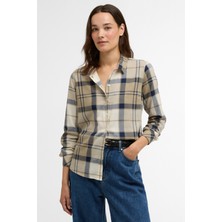 Barbour Bredon Gömlek NY51 Dress Navy Tartan