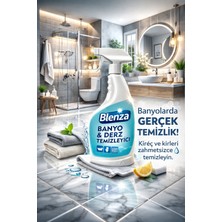 Blenza Derz & Banyo Duşakabin Fayans Temizleyici , Küf, Sararma ve Kireç Karşıtı