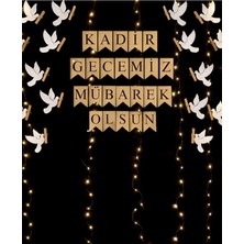 Promisebackdrop2 Kadir Gecemiz Mübarek Olsun Ramazan Ayı Kumaş Pano , Fotoğraf Çekimi, 200X200 Ekleme Dikişli