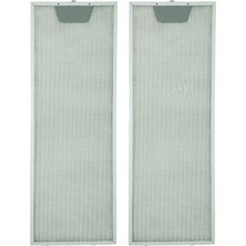 Süppürge Bosch Ile Uyumlu DHI645DTR Davlumbaz Metal Yağ Filtresi Seti