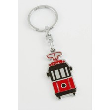 Datatek Nostajik Tramvay Metal Anahtarlık