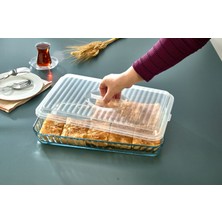 Borcam Kapağı Şeffaf Dikdörtgen 40*27 cm